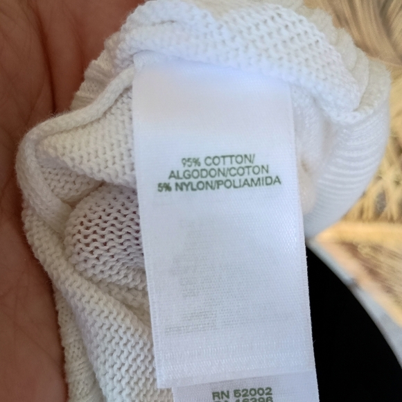 Vintage Lizgolf Blue and White Women's Polo Shirts Golf Vest_Large - Picture 6 of 12